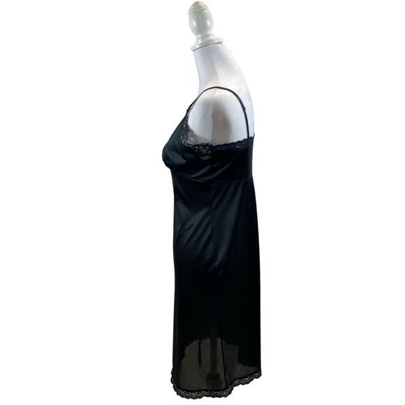 Vintage Body Lite Black Full Slip Size 34/12‎ - Picture 8 of 15